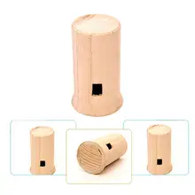 Деревянный цилиндр венчик птица звук музыкальная инструмент Развивающие детские игрушки подарок