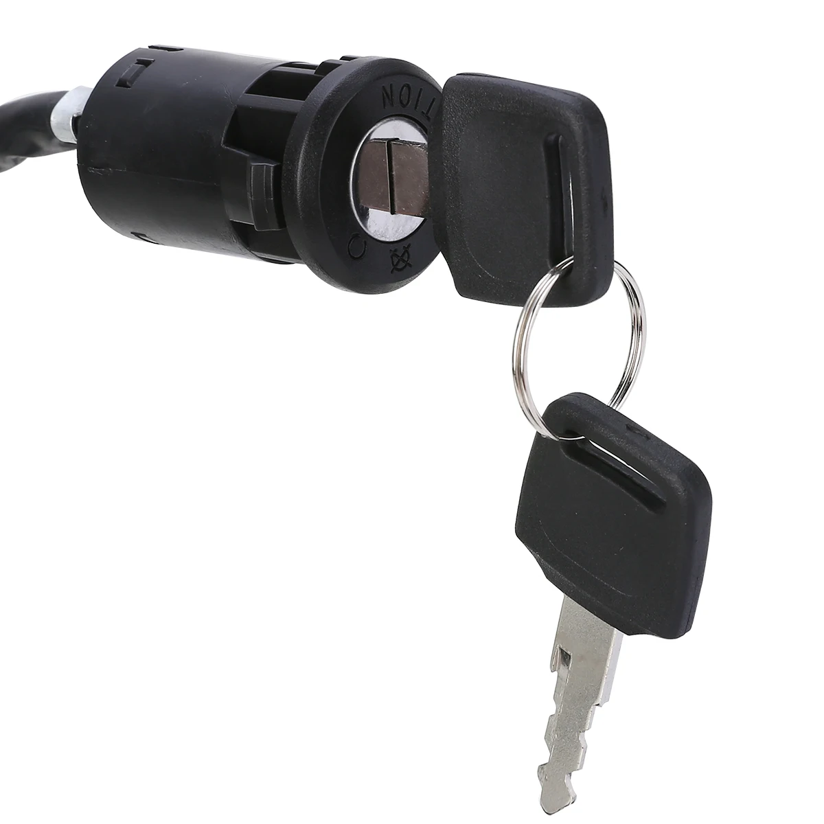 For110cc 125cc 140cc Motorcycle 4 Pin ON OFF Ignition Key Switch Electric Door Lock Pit Dirt Quad Bike Accessories Mayitr