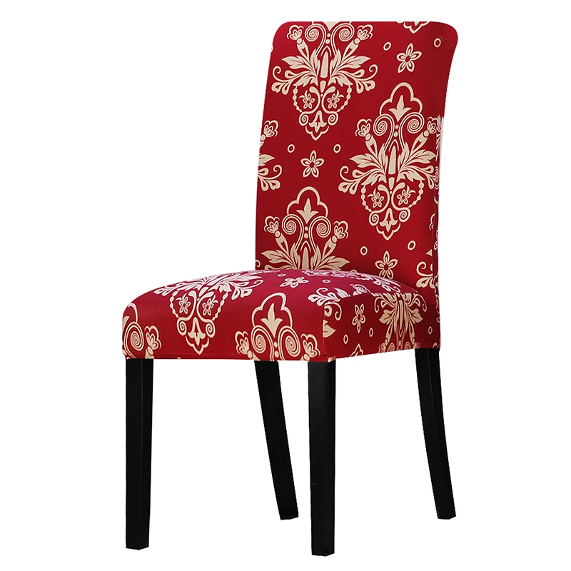 Дизайн универсальные эластичные чехлы на кресла стрейч чехлы для стульев Чехлы для гостиничных банкетов, обедов, рождественских, домашних, свадеб - Цвет: K121