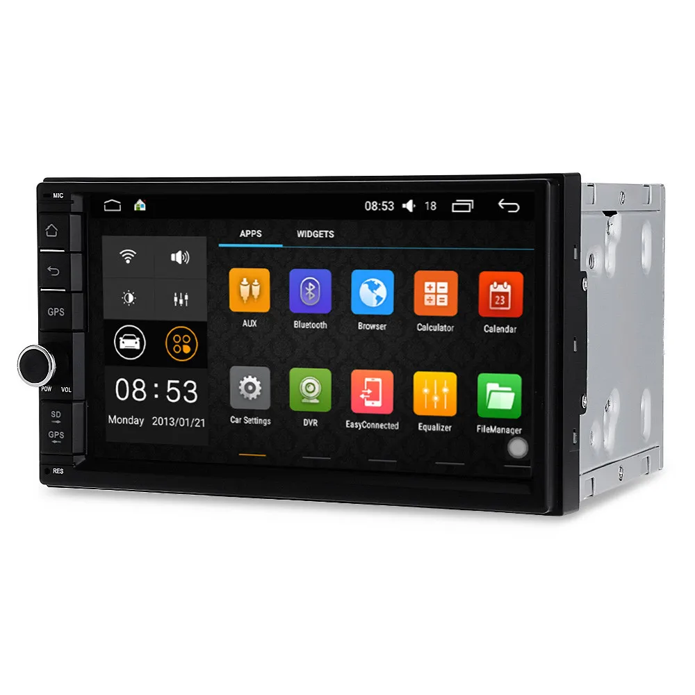 7010BA HD сенсорный экран система Android 6.0.1 GPS навигация автомобильный