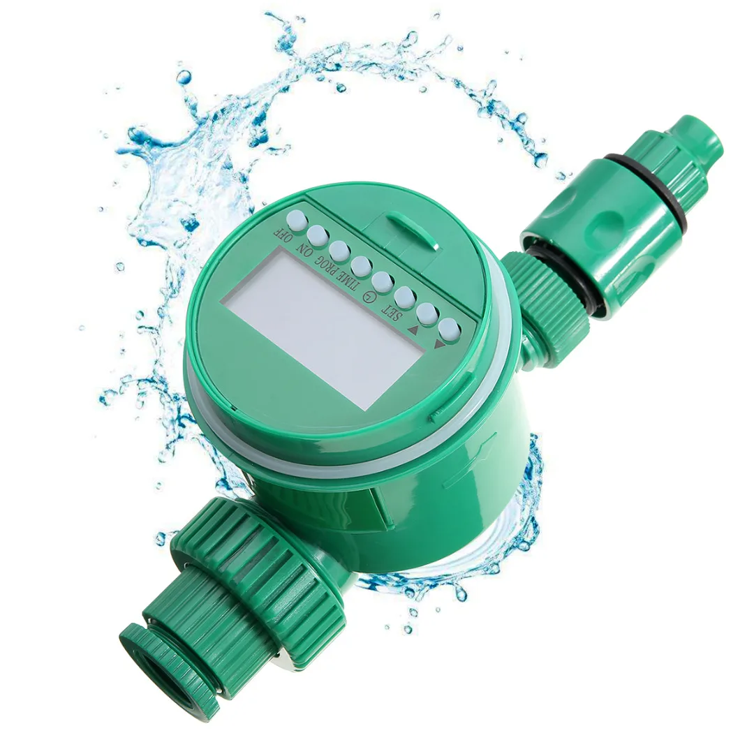 Mayitr Garden Irrigation Timer Digital LCD Programmable Clock Irrigation Timer Automatic Sprinkler Controller System Garden Tool