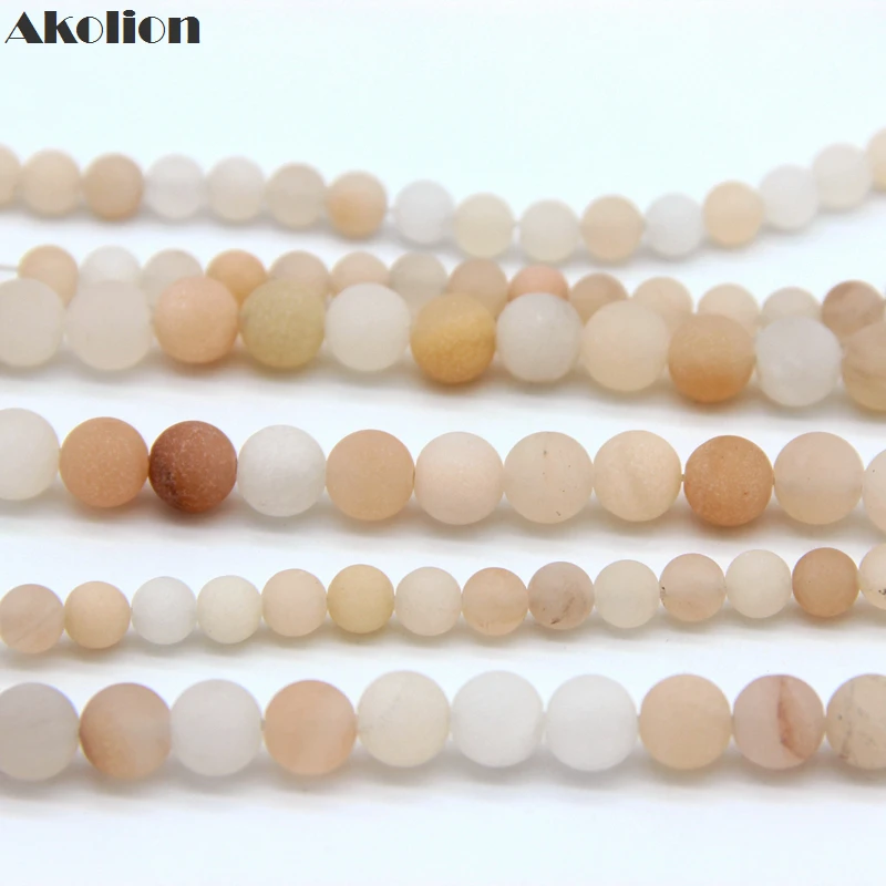 matte peach aventurine6