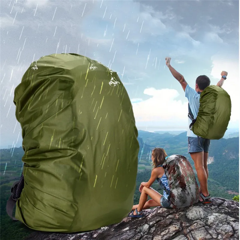 

Rain Cover Backpack 35L 45L 50L-60L 70L Waterproof Bag Camo Tactical Outdoor Camping Hiking Climbing Dust Raincover Sports Bags