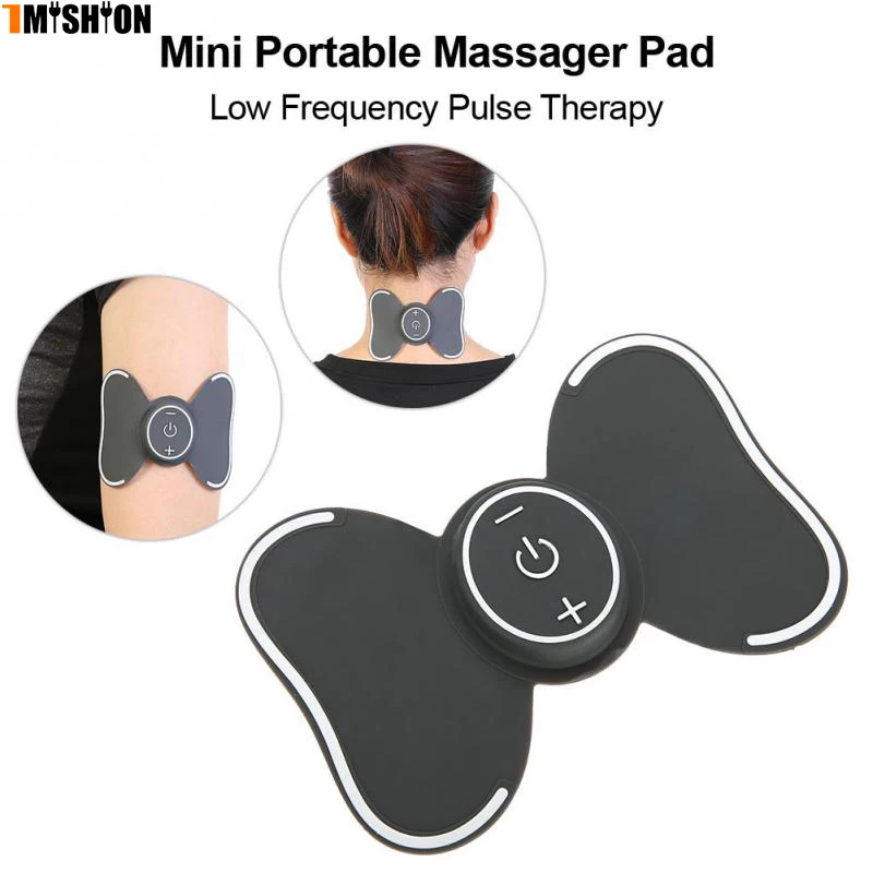 Neck Massager Multi Function Mini Massage Pad Portable Slimming Body