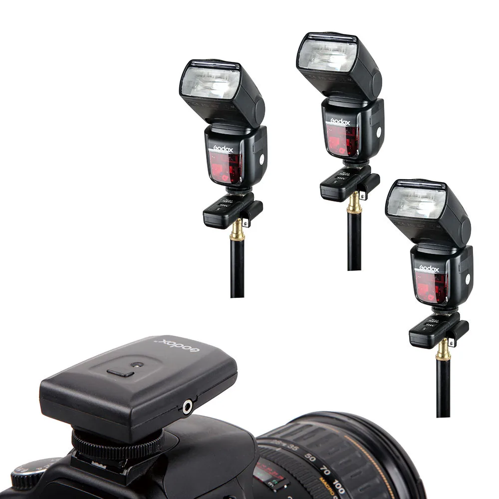 Godox CT-16 16 каналов беспроводной Радио вспышка триггер передатчик+ приемник набор для Canon Nikon Olympus Pentax студийная вспышка