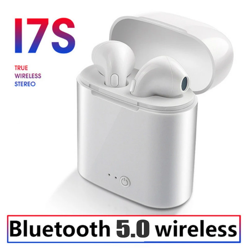 I7s Tws беспроводные наушники Bluetooth в ухо стерео гарнитура с зарядной коробкой для