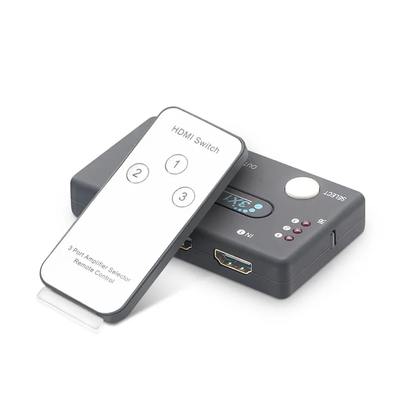 

HDMI Converter 3 into 1 out, HDMI Splitter 3 into 1 out, version 1.4, HD 4K * 2K