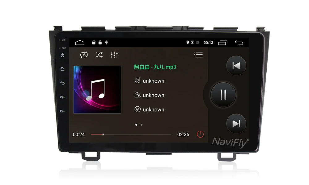 Top NaviFly 9" 4G WIFI Android 7.1 Car multimedia player radio for Honda CR-V CRV 2007 2008 2009 2010 2011 with GPS Navigation 12
