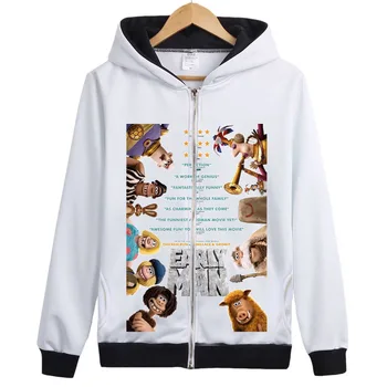 

New Cartoon Movie Early Man Hoodies Sweatshirts Early Man Dug Goona Funny Design Hoody Coat Stone Age Cute hoody coat