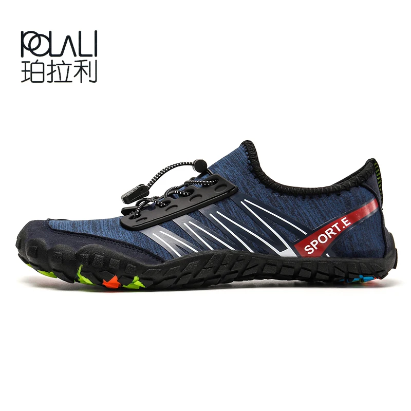 

Aqua Shoes 2019 Summer Shoes Men Breathable Beach Slippers Upstream Shoes Adult Woman Swimming Sandals Diving Socks footwear
