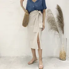 Дешевая Новая летняя Горячая Распродажа Женская модная повседневная сексуальная юбка L132