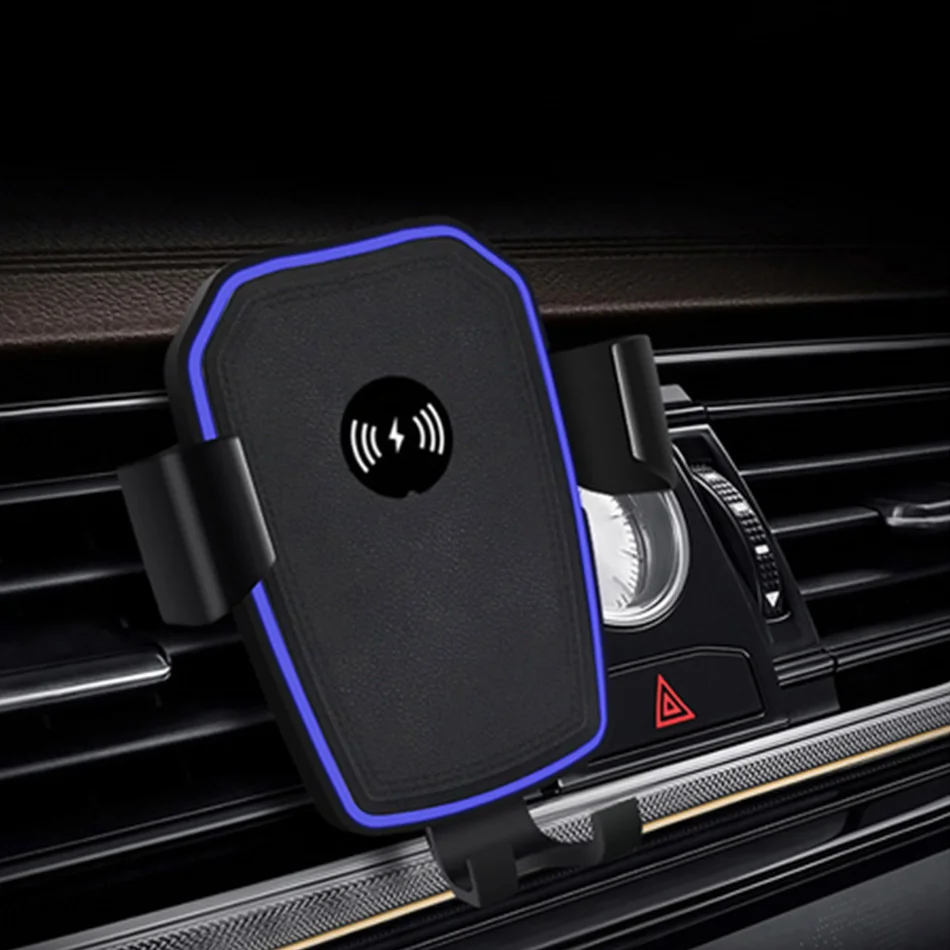 

10W Qi Car Wireless Charger For iPhone XS X XR Car Air Vent Mount Phone Holder USB Wireless Charging for Samsung S9 S10 Note 9 8