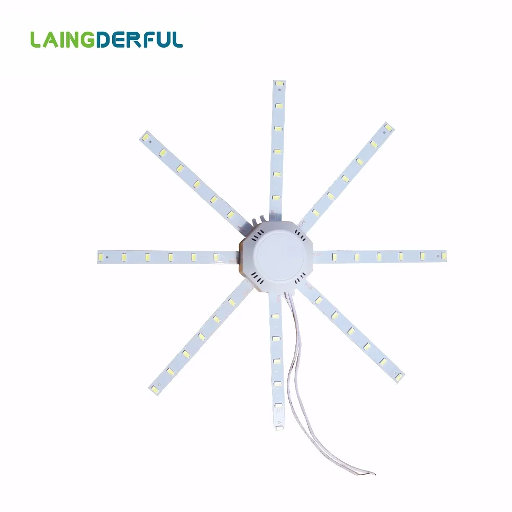 

LED Light board Celling Lamp Tube Energy Saving Lamp 5730SMD High Bright Warm white/Cool white Octopus Board Round ceiling light
