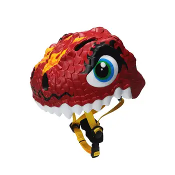 

Children Kids Dinosaur Cycling Helmet Safety Protection Cartoon Removable Scooter Skating Skiing Bicycle Helmet Protective Gear