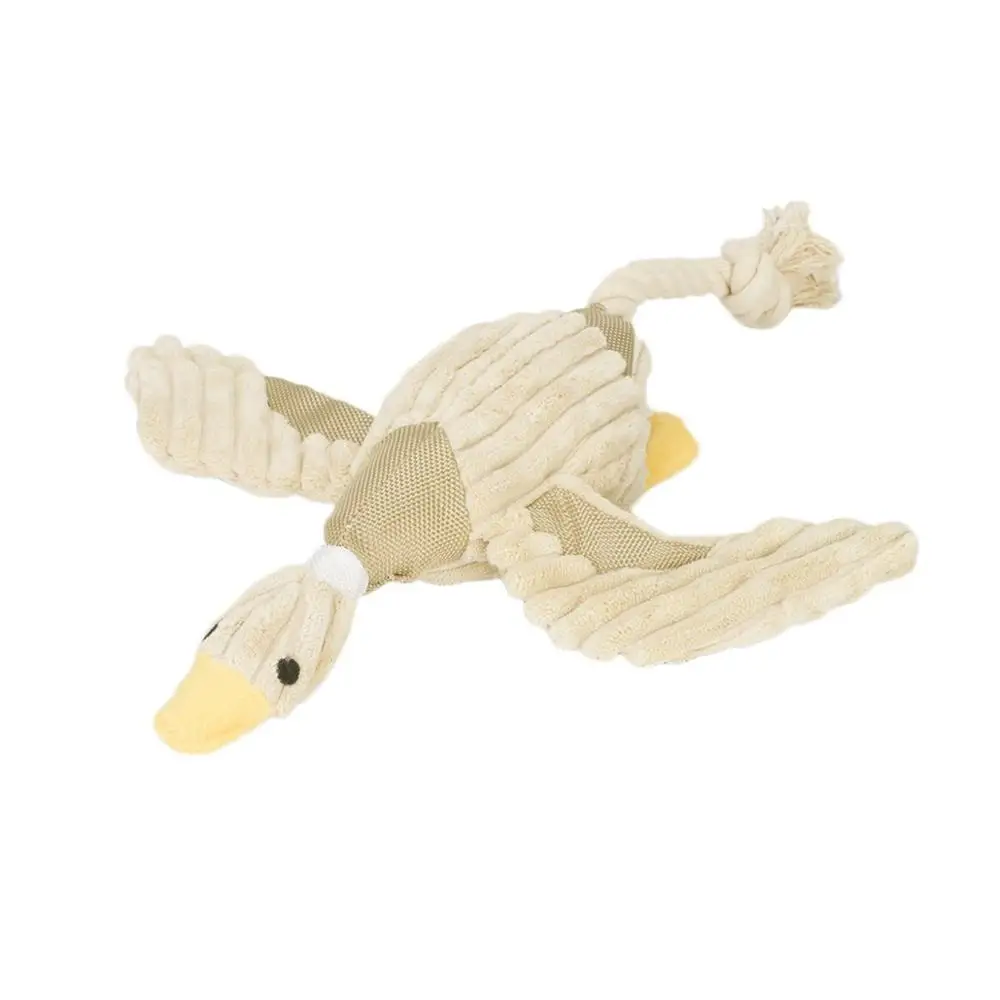 

Pet dog toy grinding teeth duck sound bite small dog toy pet supplies