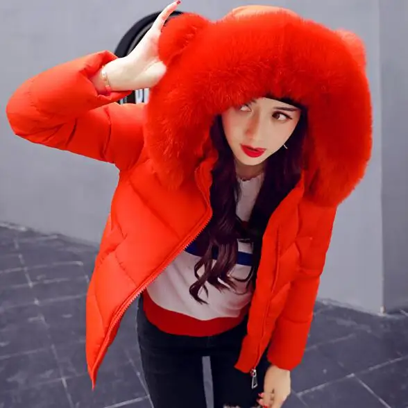 

Fashion Winter Jacket Children Cute Fur Hooded Coat Teenager Girls Parkas Warm Cotton Padded Jacket School Kids Outerwear
