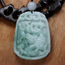 Natural Green Jade Pendant Chinese Fine Jewelry Dragon Jade Pendants For Men and Women Square Necklace цена Natural Green Jade Pendant Chinese Fine Jewelry Dragon Jade Pendants For Men and Women Square Necklace цены онлайн