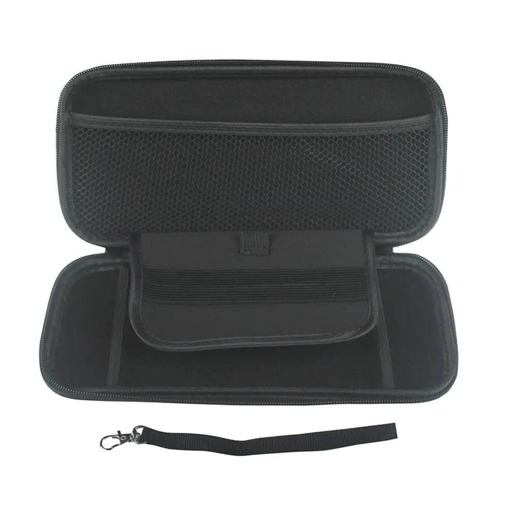 Переносная сумка для хранения портативный дорожный Чехол для переноски для nintendo Switch консоль ударопрочный EVA защитный жесткий чехол - Цвет: Черный