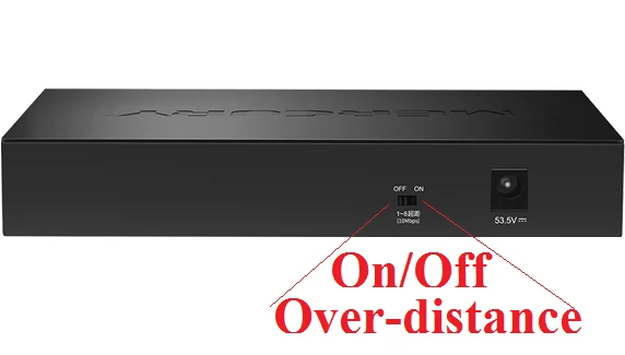 9 портов 8 PoE 65 W 100 Мбит/с переключатель данных, Plug& Play, камера NVR сетевой коммутатор мини настольный коммутатор для интернет-сети камеры видеонаблюдения