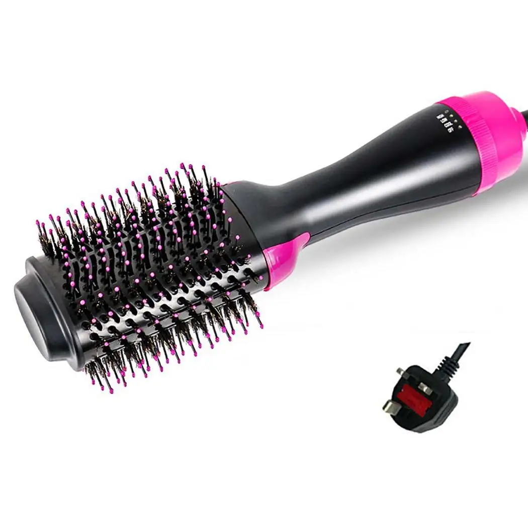 

Electric Hair Brush Negative Ion Hair Straightener Curler 110-220 V 550g Home, Hotel, etc. 1000 W Hair Dryer
