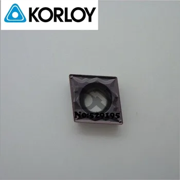 

Korloy 10pcs CCMT09T304-HMP NC6110 Carbide Inserts Turning Tools CCMT09T304 HMP CCMT 09T304 CNC Lathe Cutter Tools for Cast Iron