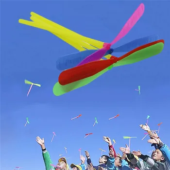 

24PCS Plastic Dragonfly Assortment Mini Whirl A Copter Helicopter Gift Toys Birthday Pinata Fillers for Kids Boy Party Favor Bag