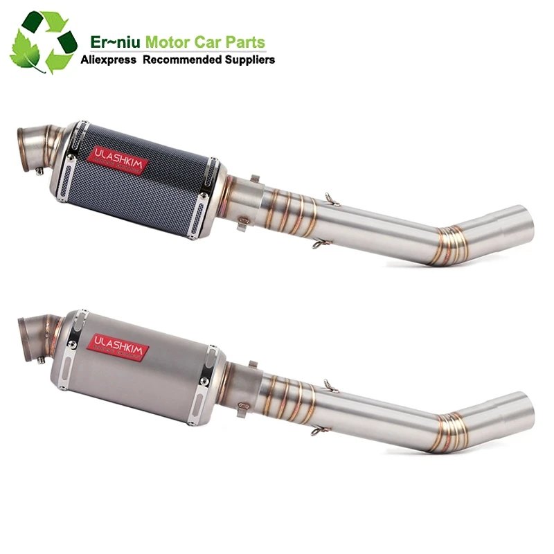 

Modified Middle Link Pipe Slip-On For kawasaki Z1000 Z1000J/R Ninja1000 Z 1000 Z1 Single Side Motorcycle Exhaust Muffler Escape