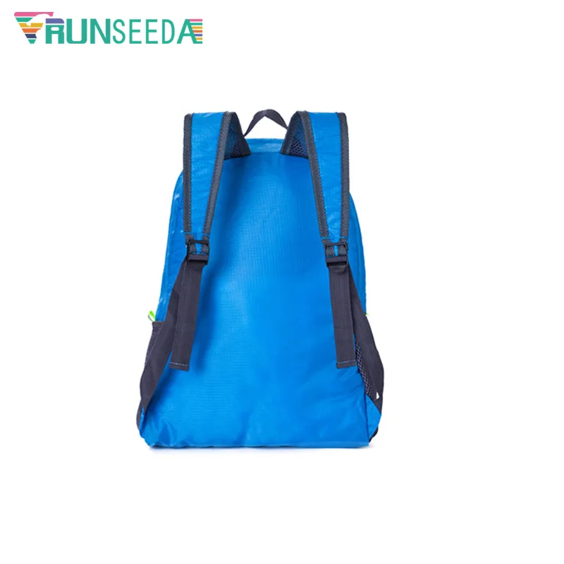Runseeda складной рюкзак для спорта на открытом воздухе, водонепроницаемый легкий рюкзак для велоспорта, кемпинга, походов, рюкзак для ежедневного путешествия, нейлоновые сумки