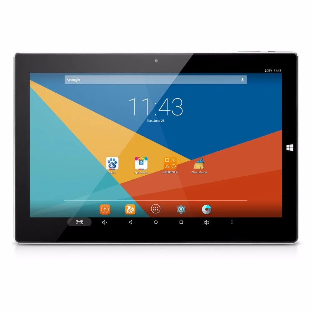 Lowest Price Teclast Tbook 10 2 in 1 Ultrabook Dual OS Windows 10 + Android 5.1 Intel Cherry Trail Z8300 64bit Quad Core 4GB/64GB Tablet PC