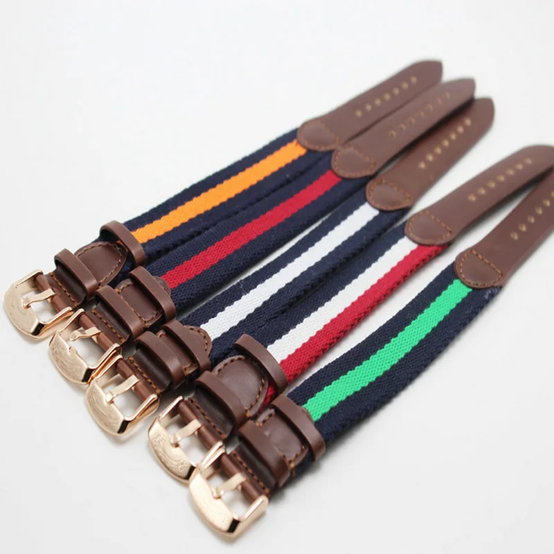 font b Top b font Quality font b luxury b font watchband 18 20mm colorful