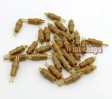 LN004023 2pcs Bulk Male Earphone Pins For Sennheiser HD800 HD820 HD820s Dharma d1000 Headphone DIY Connectors Adapter