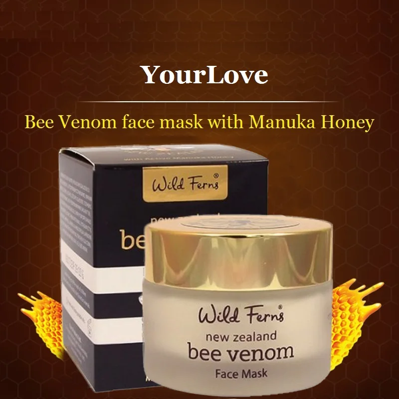 Подлинная NewZealand Parrs пчелиный яд маска для лица Манука медовый увлажняющий крем для лица крем для подтягивания лица антивозрастной крем подтягивающий и твердый кожу