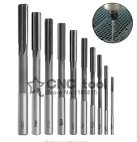 10Pcs/Set HSS Straight Shank Chucking Reamer Milling Cutter Tool 3-12mm 1