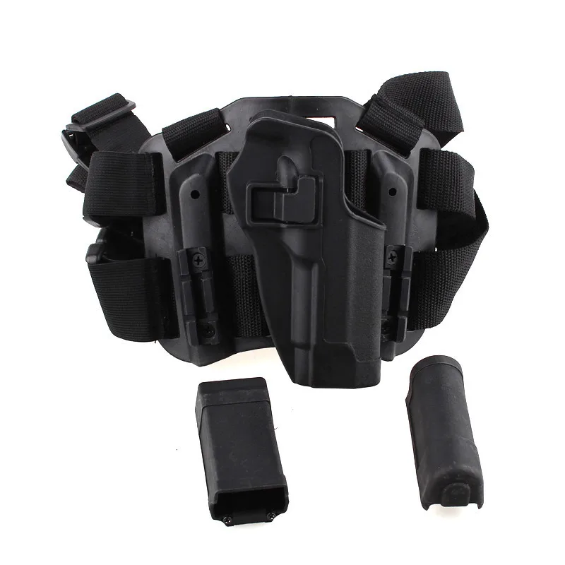 

Tactical Military Hunting Gun Holster Right Leg Paddle Thigh Hand Drop Holster for M9 M92