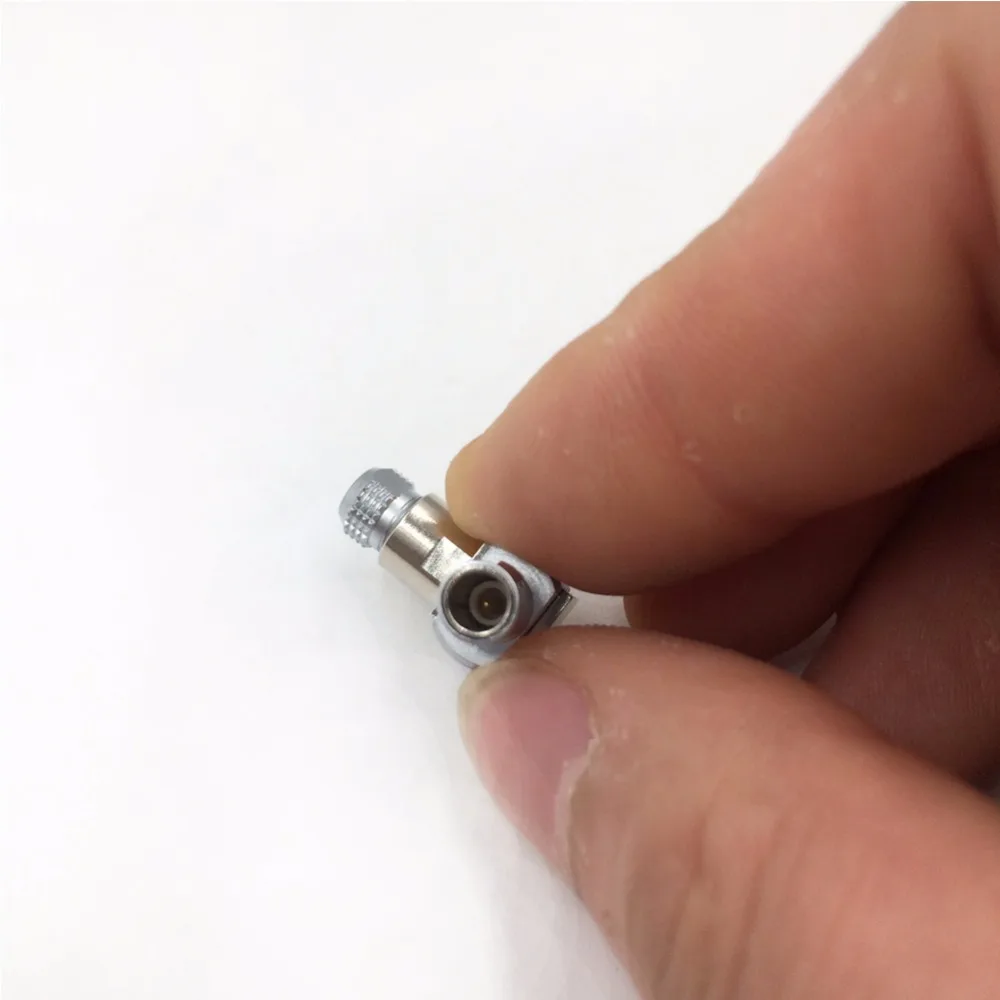 LEMO 00S угол правый круговой Push Pull разъемы металлический коаксиальный локоть