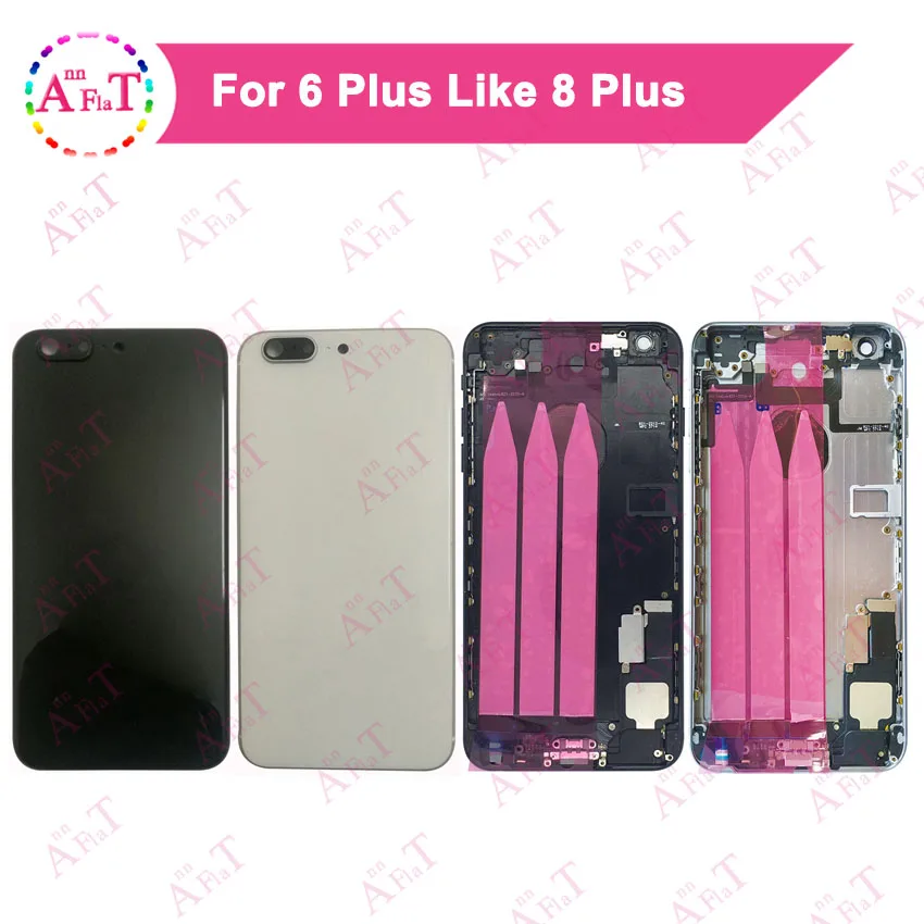 Корпус для IPhone 6 6g Like 8 задняя средняя рама полная Plus стиль сборка крышка