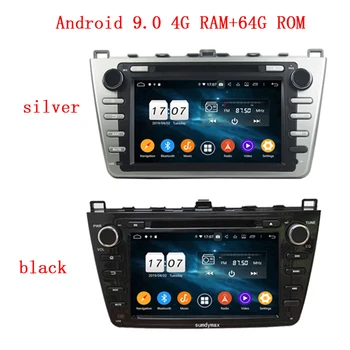 

Octa core android 9.0 4G RAM car dvd gps player for mazda 6 Ruiyi Ultra 2008-2012 car radio head unit ROM 64G RDS wifi USB bose