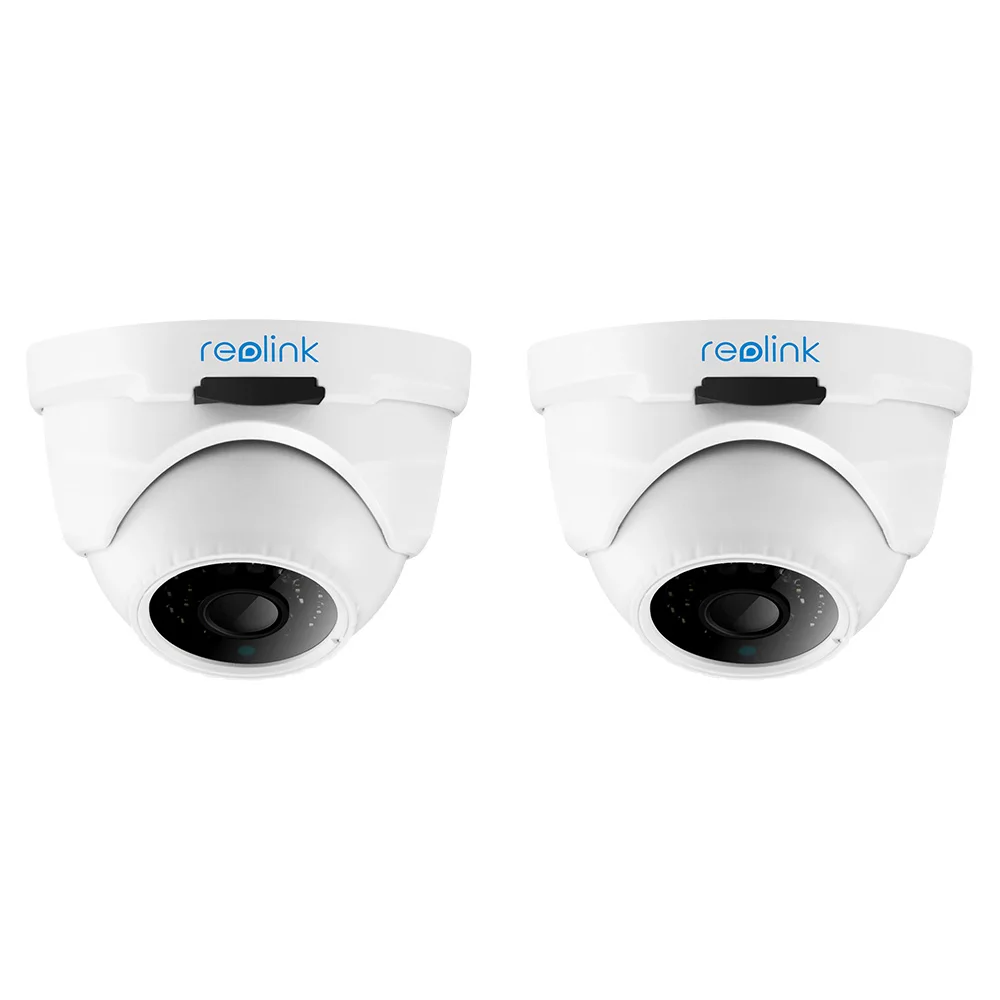  Reolink 2-pack Dome IR Security IP Camera PoE 4MP Surveillance System Cam H.264 CMOS Video Network IPC RLC-420-2 
