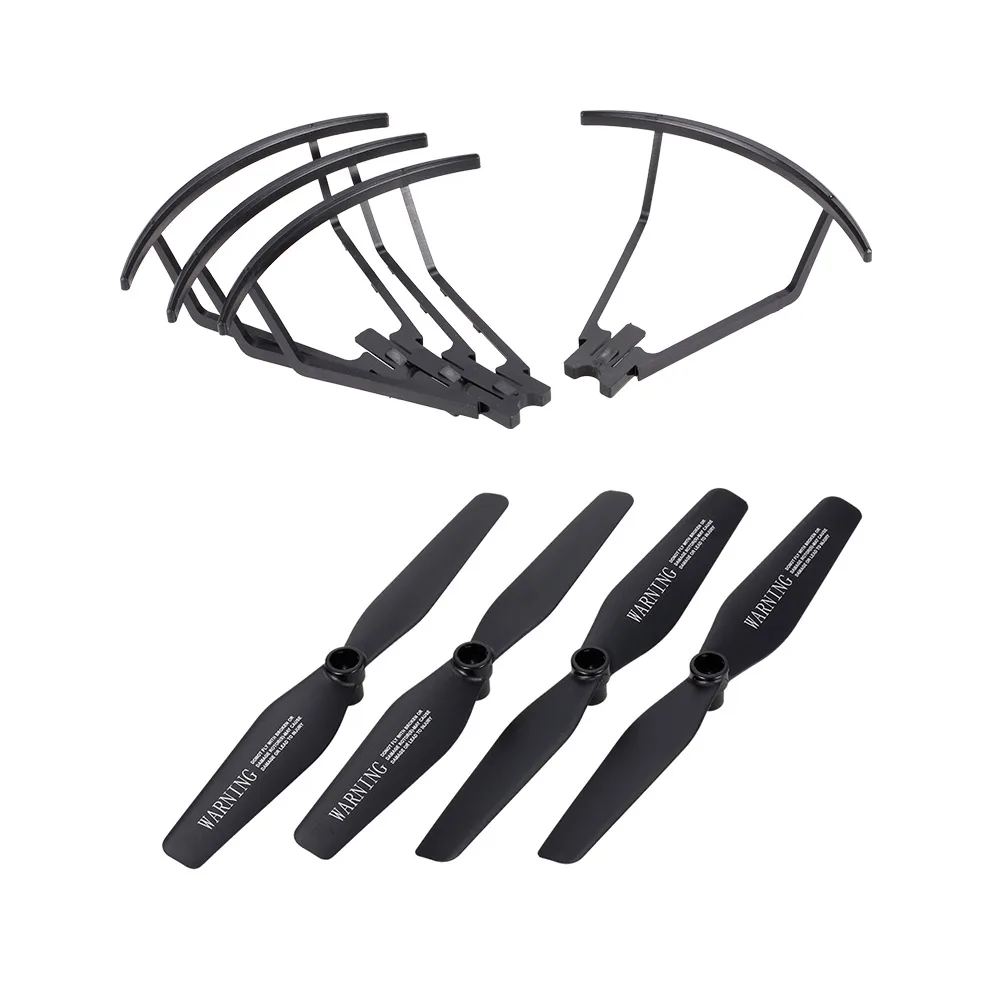 

2 Pairs Propeller and 4pcs Propeller Guard Ring for VISUO XS809 XS809HW XS809W RC Drone