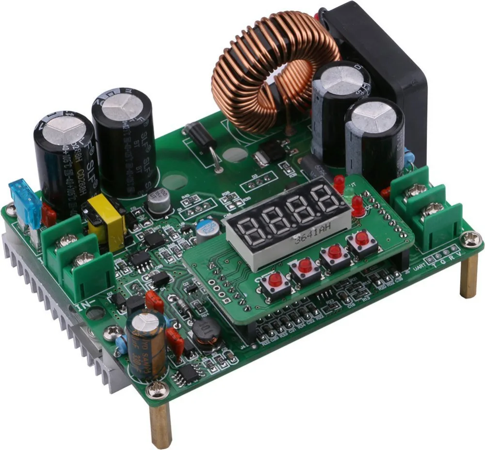 Блок питания CC CV DC 10V ~ 75V до 0 60V 12A 720W понижающий преобразователь Регулируемый