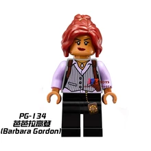 50 шт. строительные блоки супергероя Барбара Гордон Бэтмен фильм кирпичи друзья для мальчика подарок детские игрушки