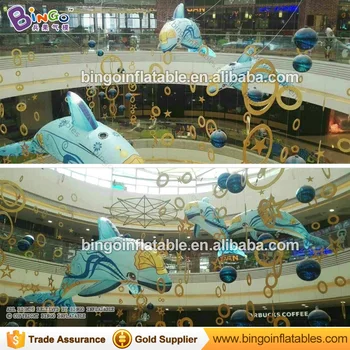 

Customized size 3m inflatable dolphin model for advertisement / inflatable model advertisement / Inflatable advertising product