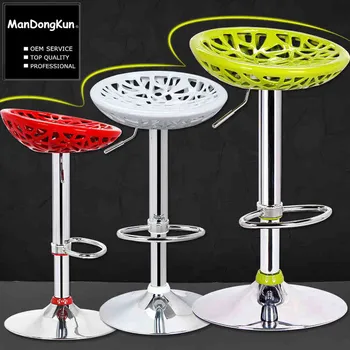 

European style high bar Stool front desk lift bar chair