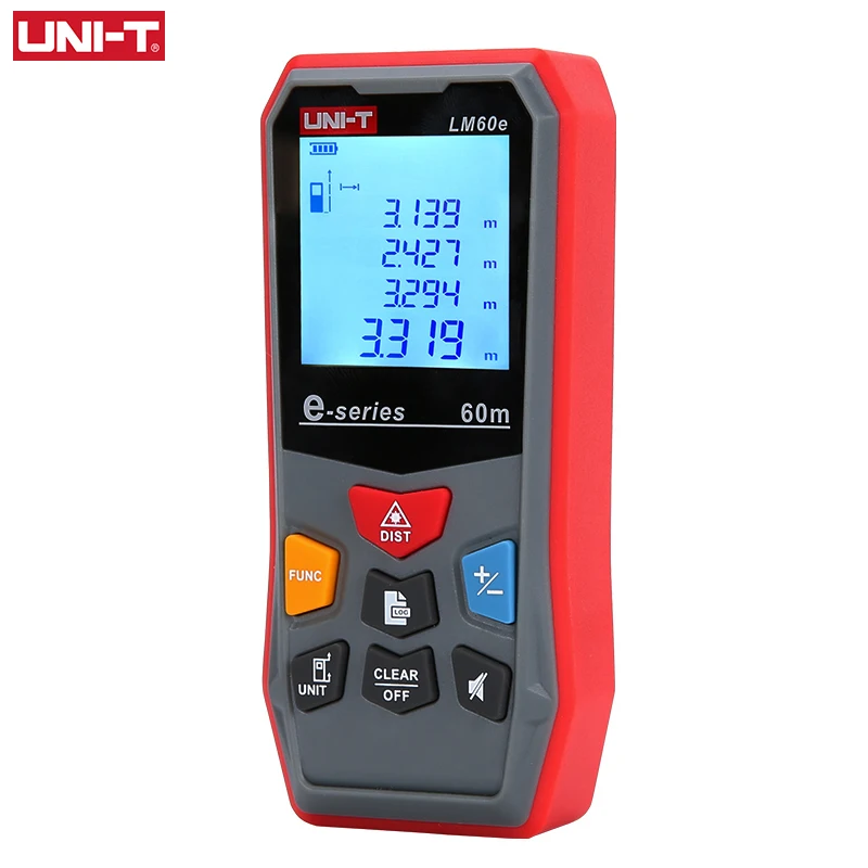 UNI-T 45M 50M 60M Laser Rangefinder Digital Laser Distance Meter Ruler Building Tape Measure Large LCD Backlight UNI-T 45M 50M 60M Laser Rangefinder Digital Laser Distance Meter Ruler Building Tape Measure Large LCD Backlight