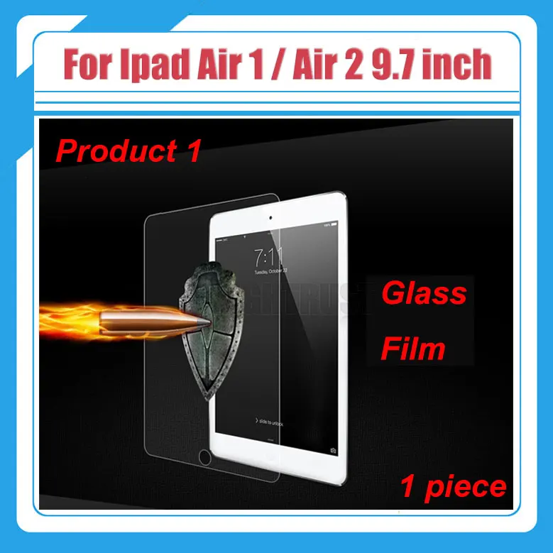 Взрывозащищенная закаленная Защитная Стекло пленка для Apple iPad воздуха 1 2 9," A1474 A1475 A1476 A1566 A1567 защита экрана планшета гвардии