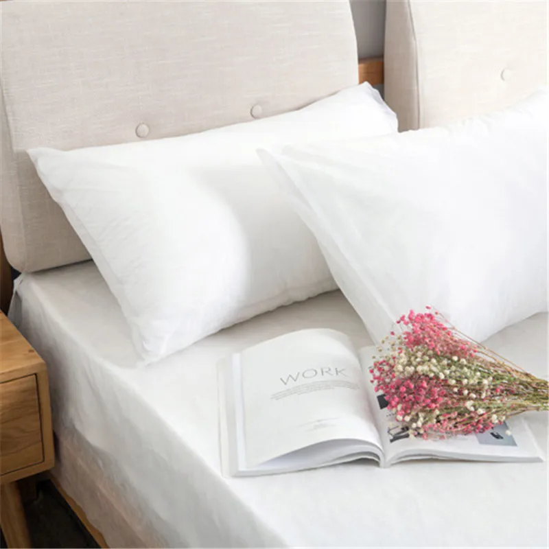

1pc Disposable Non-woven Pillowcase Antifouling Thickened Travel Pillow Cover Clean To Reduce Cross-infection