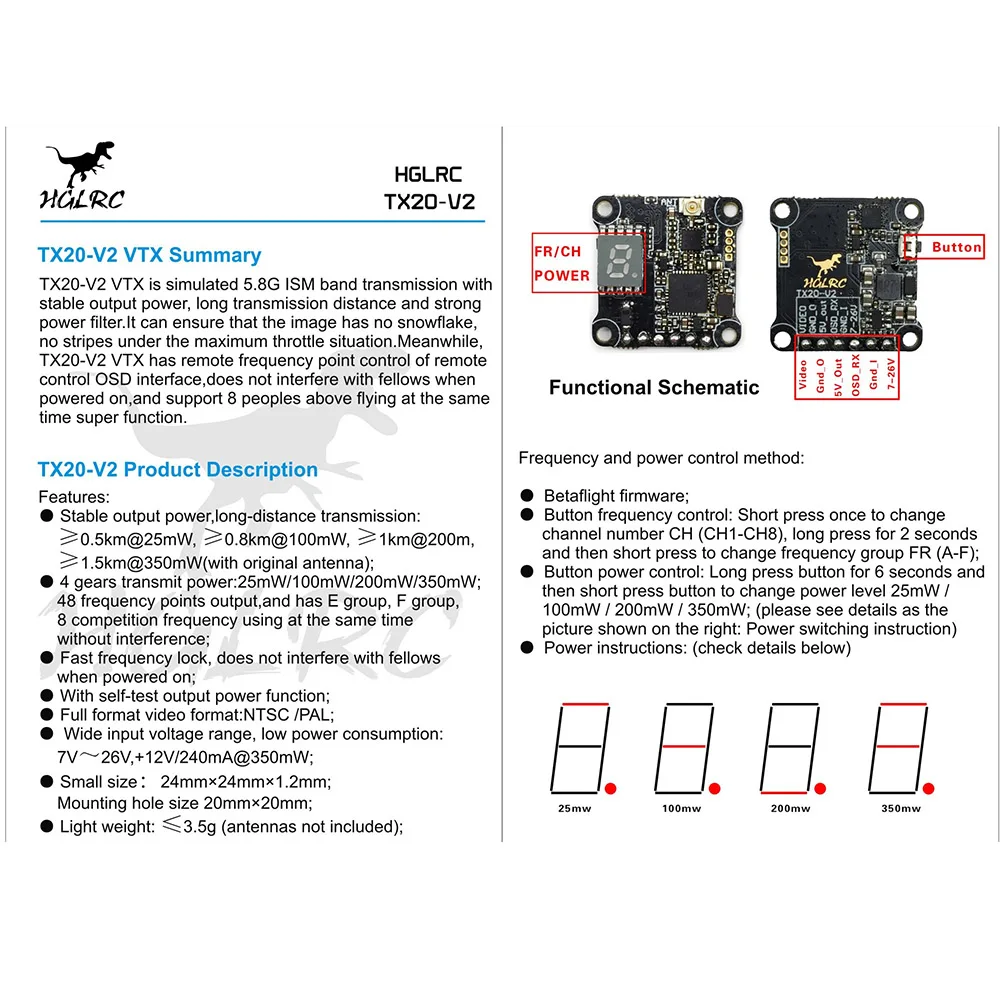 XJB F438-TX20.V2-ELF F4 RC Racing Drone Flight Controller OSD 4in1 38A Blheli_S ESC 5.8G FPV Transmitter 600TVL Camera RC Moldel (12)