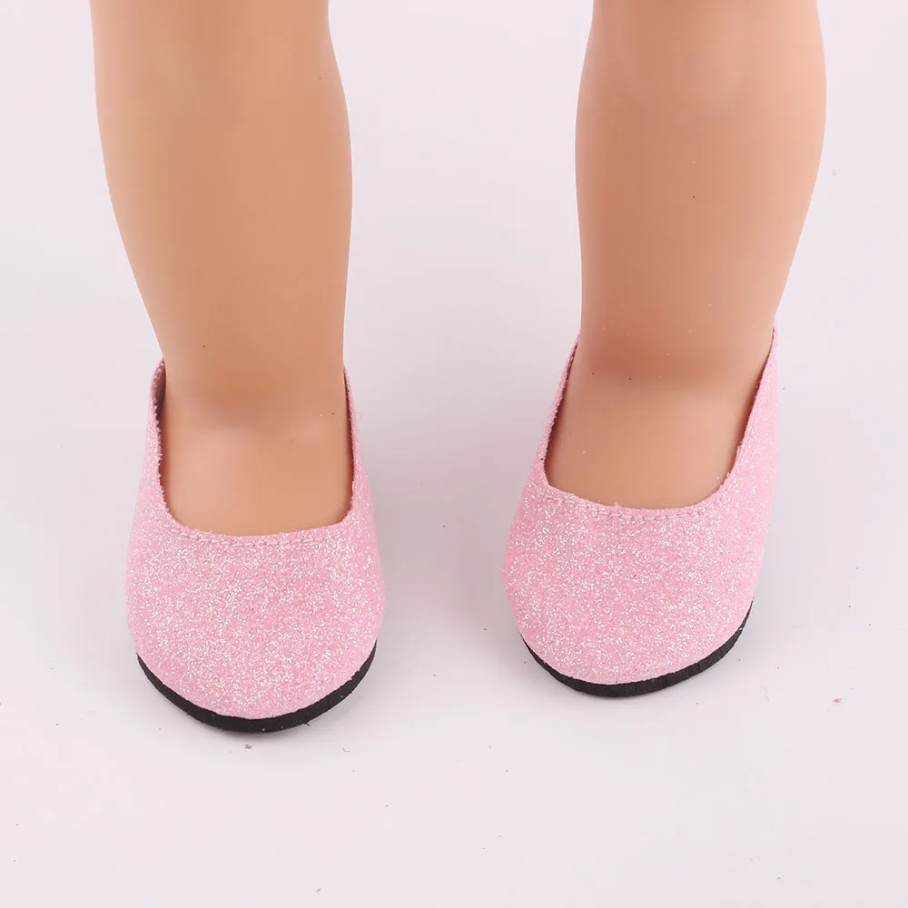 12 colorr кукольная обувь подходит 18 дюймов американский и 43 см детская кукла одежда аксессуары, игрушки для девочек, поколение, детский подарок на день рождения