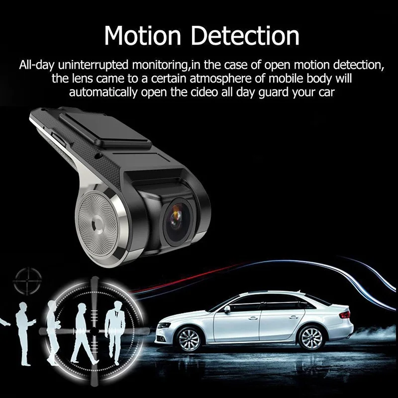 VicTsing 1080P Car DVR Camera Video Recorder WiFi ADAS G-sensor Recorder Android Auto Digital Video Recorder Dash Cam Full HD    (6)