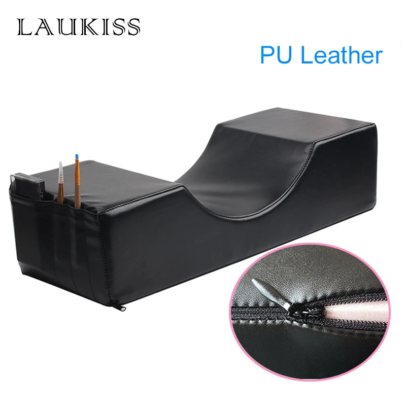 

Grafting Eyelashes Special Pillows PU Leather Eyelash Extension Pillow Soft Grafted Eyelashes Ergonomic Memory Pillow For Beauty